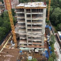 Процесс строительства ЖК «Аристократ» (ранее «На Вересаева, 11»), Июнь 2016