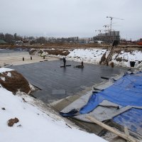 Процесс строительства ЖК «Кленовые аллеи», Февраль 2019