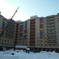 Процесс строительства ЖК «Радужный», Январь 2018