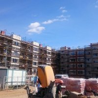 Процесс строительства ЖК «Нахабино Ясное», Июль 2017