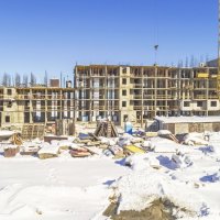 Процесс строительства ЖК «Лукино-Варино», Февраль 2018