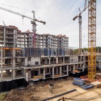 Процесс строительства ЖК «Видный город», Сентябрь 2017
