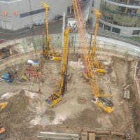 Процесс строительства ЖК Capital Towers, Ноябрь 2017
