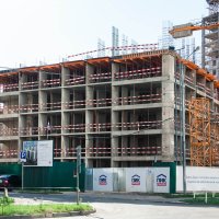 Процесс строительства ЖК «Левобережный» , Сентябрь 2017