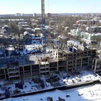 Процесс строительства ЖК «Центральный» (Щёлково), Март 2018