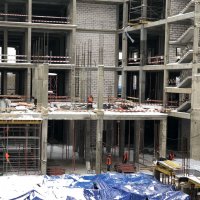 Процесс строительства ЖК «Резиденция 9-18», Февраль 2018