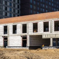Процесс строительства ЖК «Оранж Парк», Март 2020