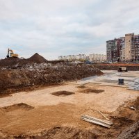 Процесс строительства ЖК «Видный город», Октябрь 2017