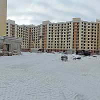 Процесс строительства ЖК «Радужный», Январь 2017