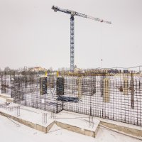 Процесс строительства ЖК «Город-событие «Лайково», Январь 2017