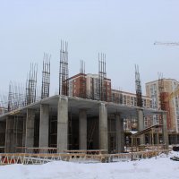 Процесс строительства ЖК «Москва А101», Февраль 2018