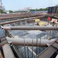 Процесс строительства ЖК «Западный порт», Сентябрь 2017