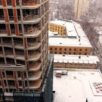 Процесс строительства ЖК «Ленинский 38», Январь 2018