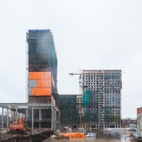 Процесс строительства ЖК «Черняховского, 19», Апрель 2018