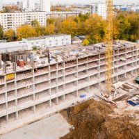 Процесс строительства ЖК «Летний Сад», Октябрь 2016