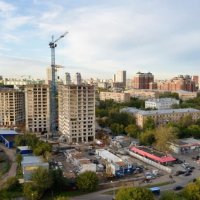 Процесс строительства ЖК «Октябрьское поле», Сентябрь 2016