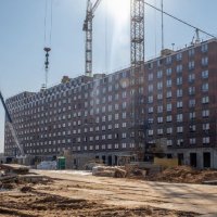 Процесс строительства ЖК «Белая Дача парк», Март 2020