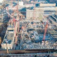 Процесс строительства ЖК «Селигер Сити», Декабрь 2017