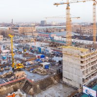 Процесс строительства ЖК «Золотая звезда», Март 2016