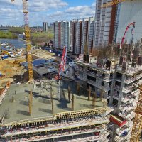Процесс строительства ЖК «Маяк», Май 2017