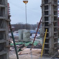 Процесс строительства ЖК «Чайка» (Лобня), Январь 2017