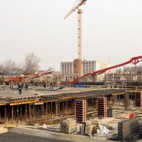 Процесс строительства ЖК «Ясный», Апрель 2016