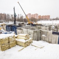 Процесс строительства ЖК «Горизонт», Февраль 2015
