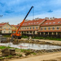 Процесс строительства ЖК «Бакеево-Парк» , Июль 2017