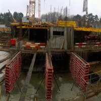 Процесс строительства ЖК «Дом Серебряный Бор», Апрель 2017