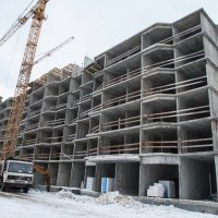 Процесс строительства ЖК «Зеленые аллеи», Январь 2017