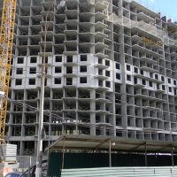 Процесс строительства ЖК «Олимпийский», Сентябрь 2016