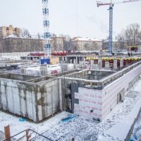 Процесс строительства ЖК «Горизонт», Январь 2015