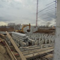 Процесс строительства ЖК UP-квартал «Римский» , Апрель 2017