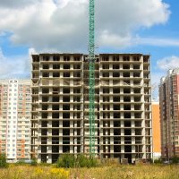 Процесс строительства ЖК «Домодедово парк», Август 2019