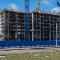 Процесс строительства ЖК «Оранж Парк», Март 2020