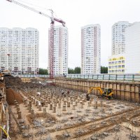Процесс строительства ЖК «Солнцево-Парк» , Июль 2020