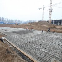 Процесс строительства ЖК «Кленовые аллеи», Апрель 2018