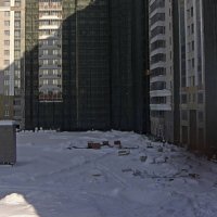 Процесс строительства ЖК «Прайм Тайм», Февраль 2018