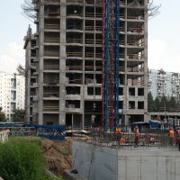 Процесс строительства ЖК «Домашний», Август 2016