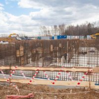 Процесс строительства ЖК «Саларьево Парк» , Апрель 2018