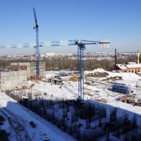 Процесс строительства ЖК «Воскресенский», Февраль 2017