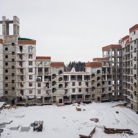 Процесс строительства ЖК «Митино О2», Январь 2018