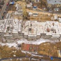 Процесс строительства ЖК «Авентин», Май 2017