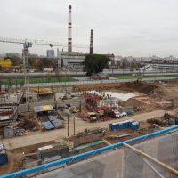 Процесс строительства ЖК «Парк легенд», Октябрь 2016