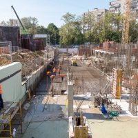 Процесс строительства ЖК «Суббота» , Август 2016