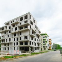 Процесс строительства ЖК «Загородный квартал», Июнь 2016