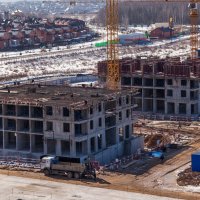 Процесс строительства ЖК «Бунинские луга» , Март 2016