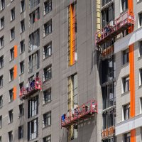Процесс строительства ЖК «Оранж Парк», Июнь 2018