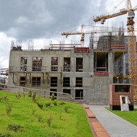 Процесс строительства ЖК «Садовые Кварталы», Июль 2017