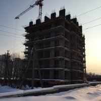 Процесс строительства ЖК UP-квартал «Сколковский», Февраль 2016